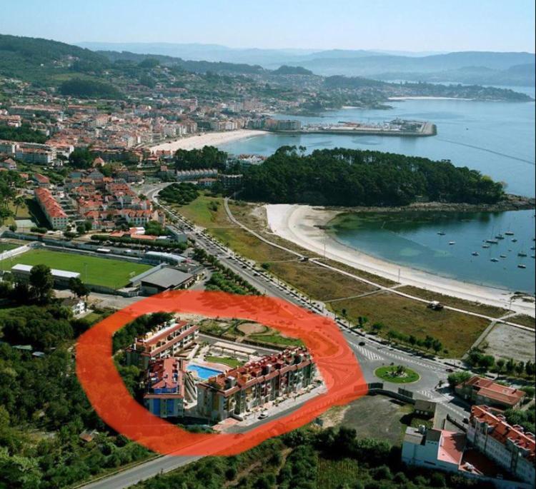 Residencial Illas Atlanticas En Sanxenxo Portonovo Luaran gambar